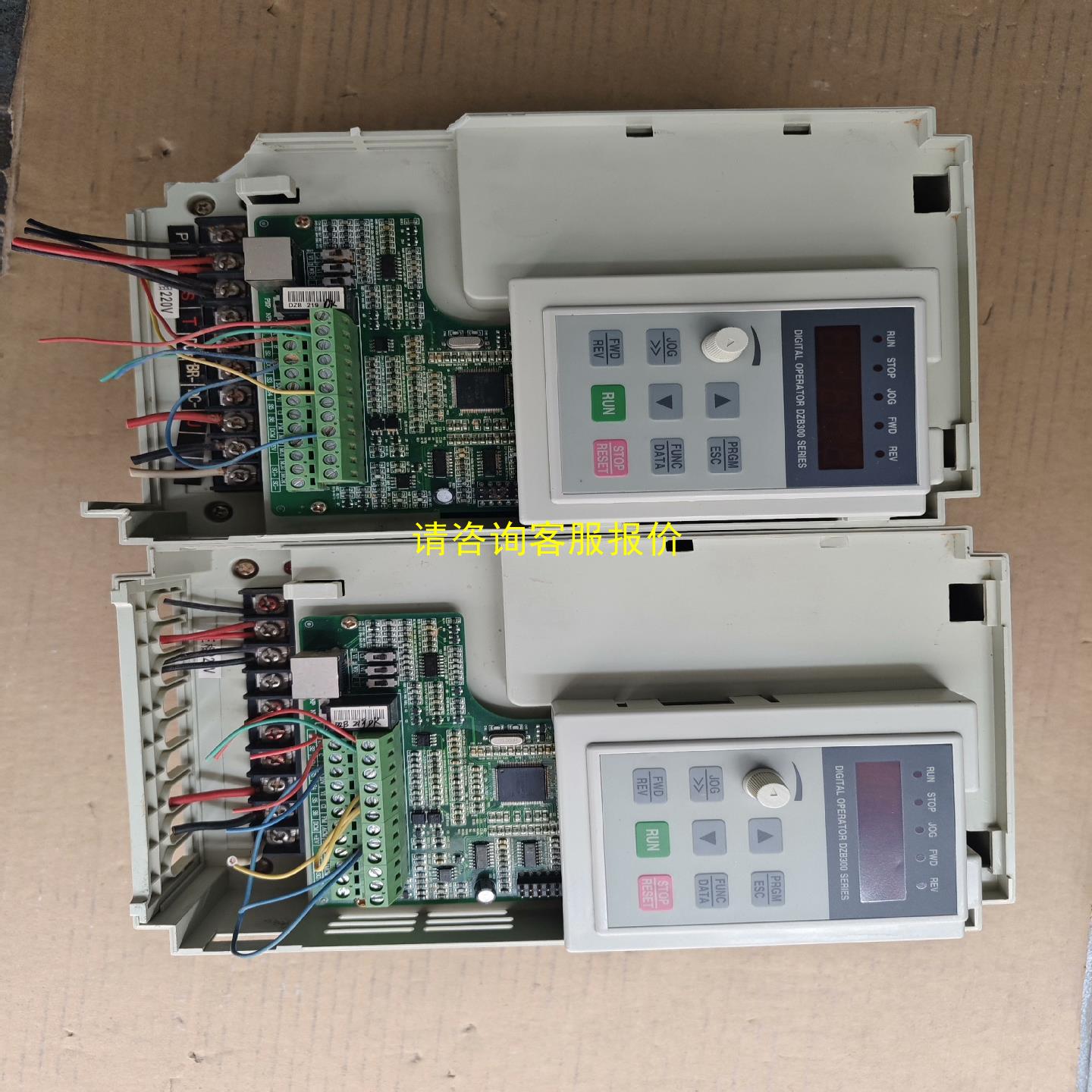 询价拆机富菱变频器DZB312B007.5L2DK