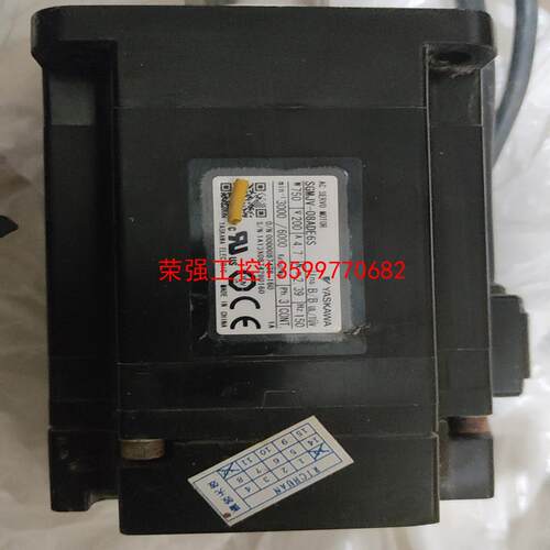 【荣强工控】安川司服电机，SGMJV-08ADE6S,750W的，功能正