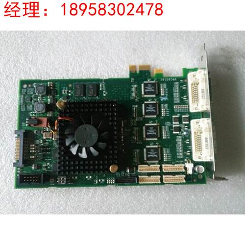 拍前询价：原装PCI-E工业卡 VRC6016C 410-10050 双DVI口 SMT0434