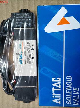 AirTAC/亚德客电磁阀4V130CM5BI   DC 2