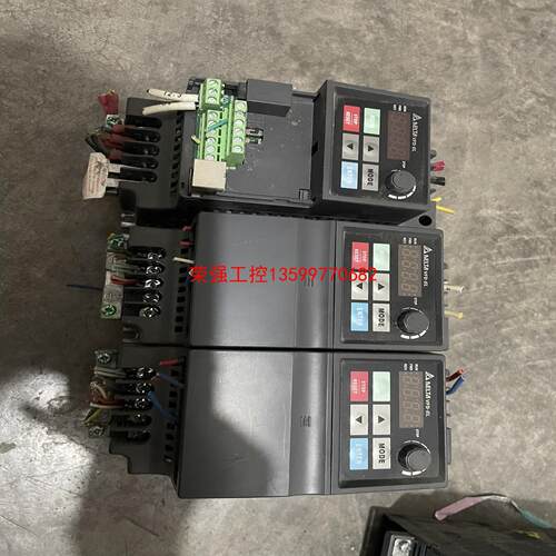 【荣强工控】台达变频器 VFD004EL21A，400瓦，220伏，实物