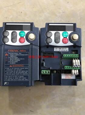 【荣强工控】拆机富士变频器FRN0.4C1S-7C，220V，0.4KW