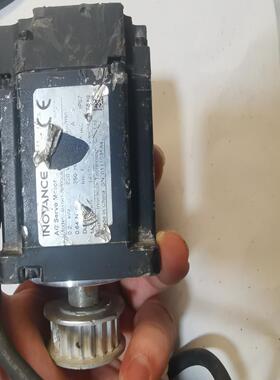 汇川200W伺服电机 MS1H1-20B30CD实物拍摄如图