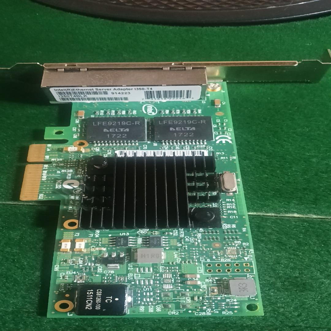 Intel/英特尔Intel I350-T4四口千兆网卡 联