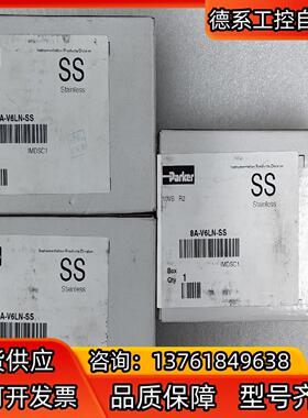 派克Parker 全新原装正品，型号：8A-V6LN-SS，