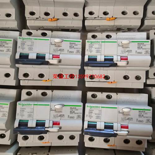 【荣强工控】施耐德  C65N 2P断路器带漏电保护组合开关10A~63