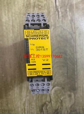 【荣强工控】施迈赛安全继电器SRB301ST-24V 德国进口，功能完好