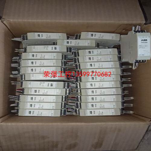 【荣强工控】ABB TH102 温度变送器 安全栅，拆机一起24个。实物