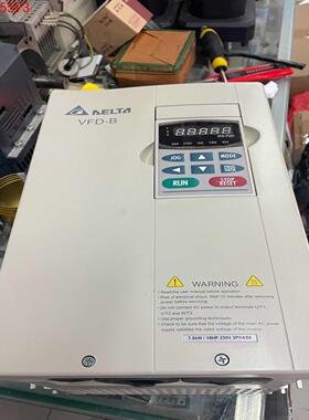 台达变频器VFD075B23A-2单相220V输入，高频20