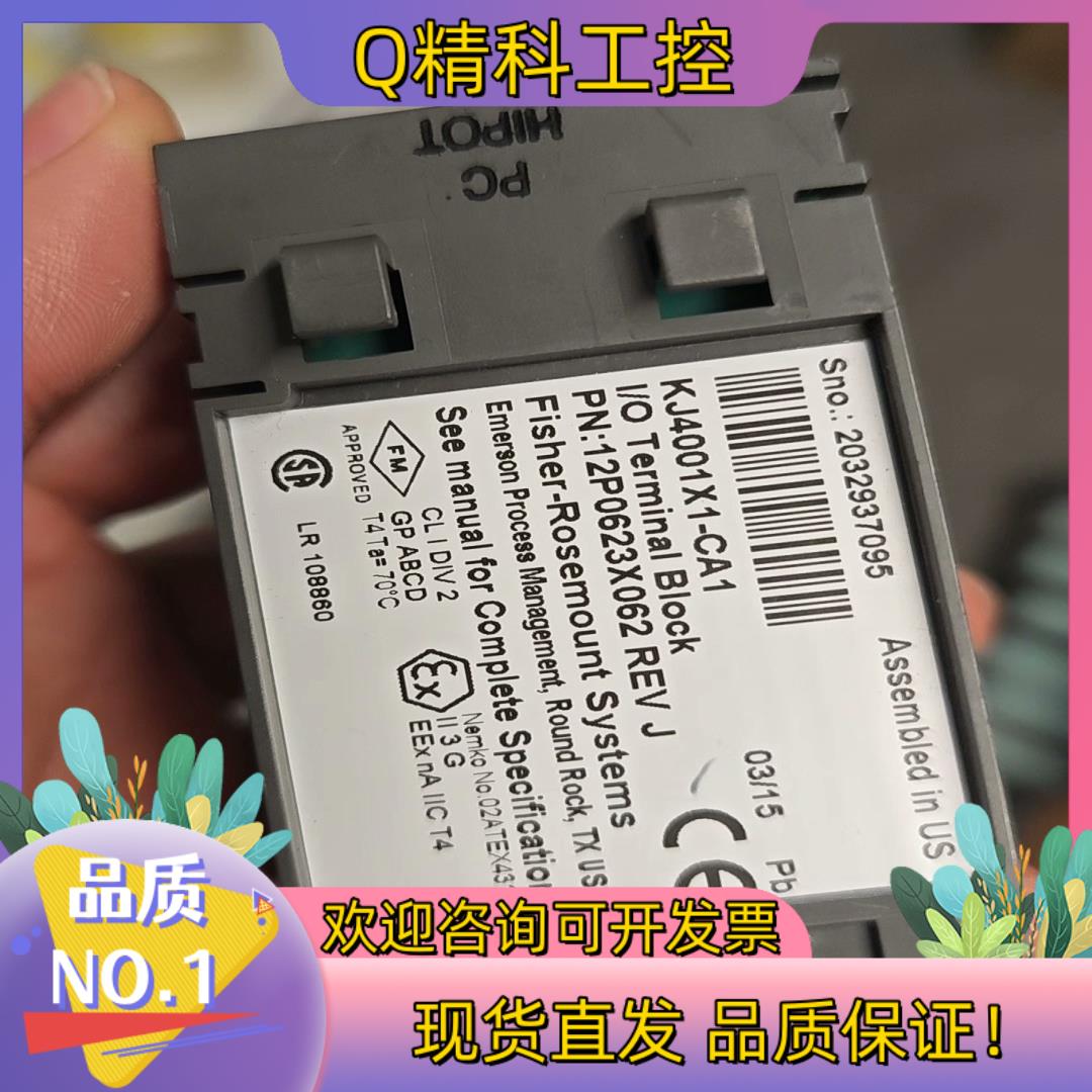 现货爱默生系统底座KJ4001X1-CA1