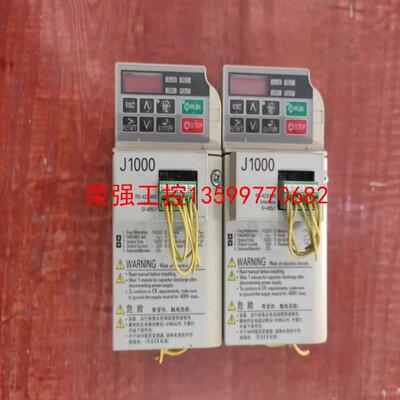 【荣强工控】安川J1000变频器 CIMR-JBBA0003BAA 0.