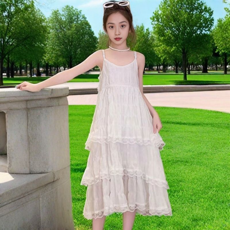 女童连衣裙2025夏季新款