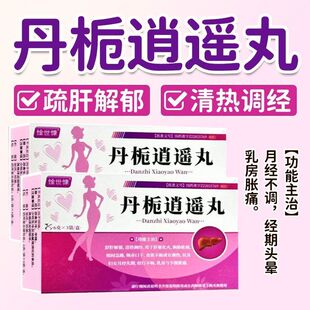 惍世慷丹栀逍遥丸男款正品官方旗舰店疏肝健脾男消遥散丸妇科用药