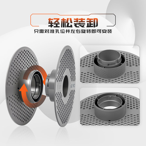 R3D 环保可拆卸无料盘圆盘  可重复使用高温无线盘 可回收3D打印耗材料盘配件
