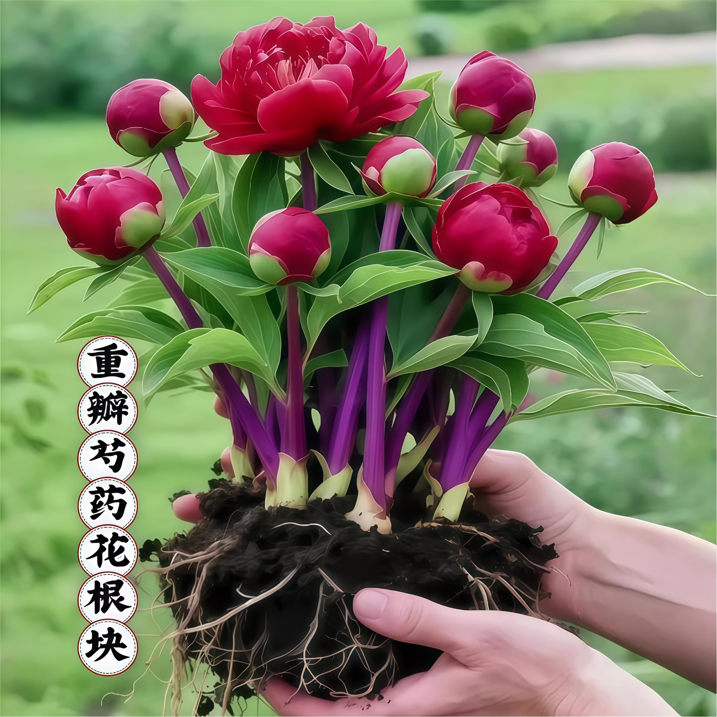 重瓣芍药花苗四季播种开带