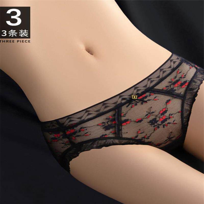 无痕三角裤维多利亚夜晚透气纯欲