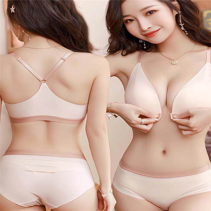 无钢圈内衣套装维多利亚夜晚性感