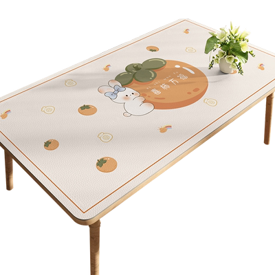 防水防油餐桌垫皮革轻奢