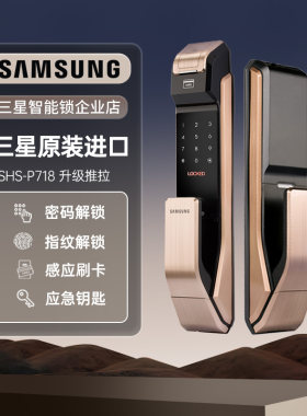 P718全自动智能锁指纹锁