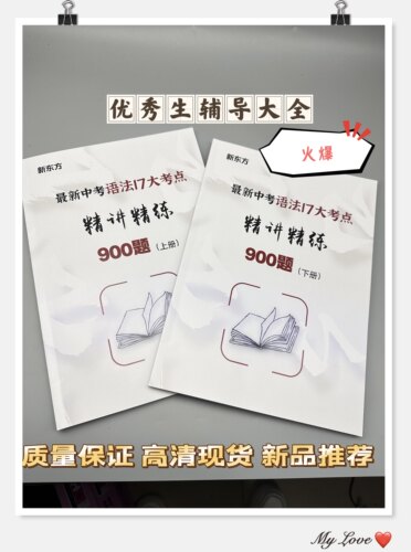 XDF最新中考语法17大考点精讲精练一点通900题上下册 典型练习