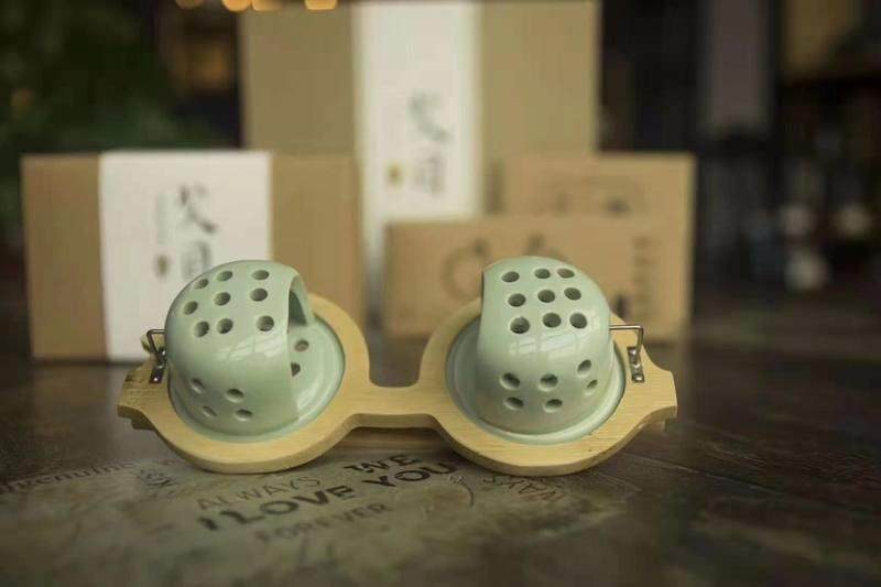 华粹堂艾目眼灸艾柱眼睛熏蒸仪美容院家用艾灸眼镜温灸热灸艾灸眼