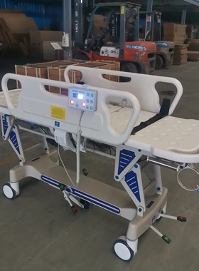 医用转运车ABS液压升降平车医院用诊断床多功能急救车