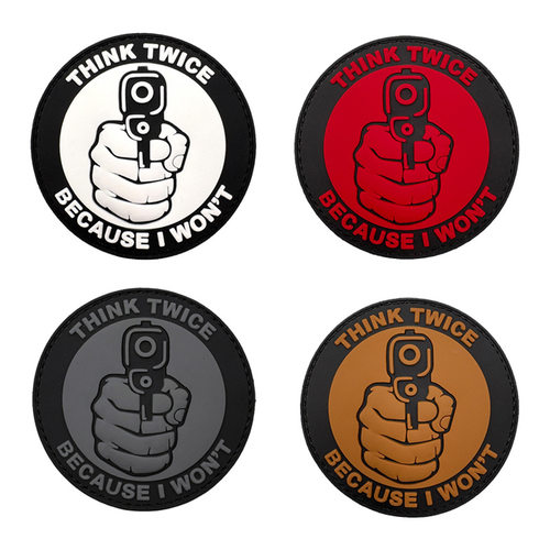 THINKTWICEBECAUSEIWON'T三思而