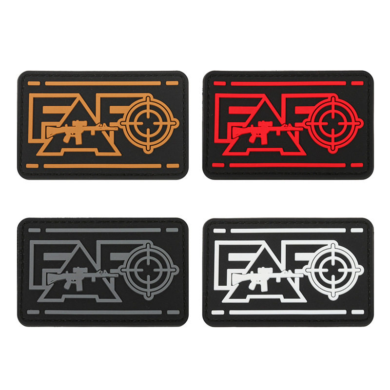 跨境现货FAFO臂章魔术贴徽章士气图片