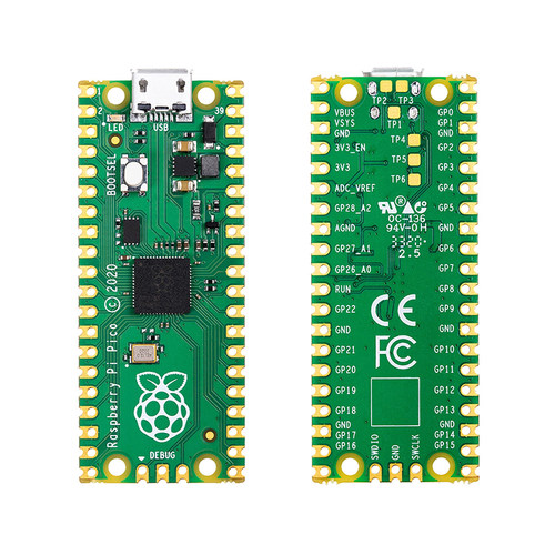 树莓派Pico 开发板Raspberry Pi Pico双核RP2040处理器Python编程