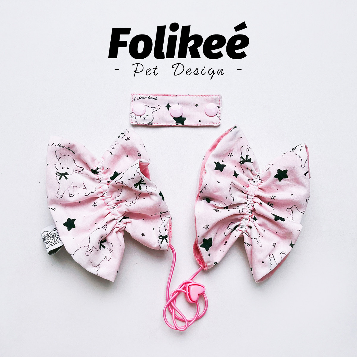 Folikee放羊星星宠物防脏耳套图片
