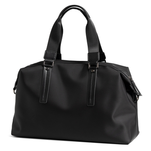 出差短途旅行包男士手提包大容量尼龙布牛津布行李包旅游背包