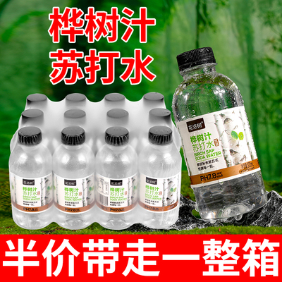 新鲜日期桦树汁苏打水夏季特价清仓小瓶清凉解渴畅饮整箱高端商用