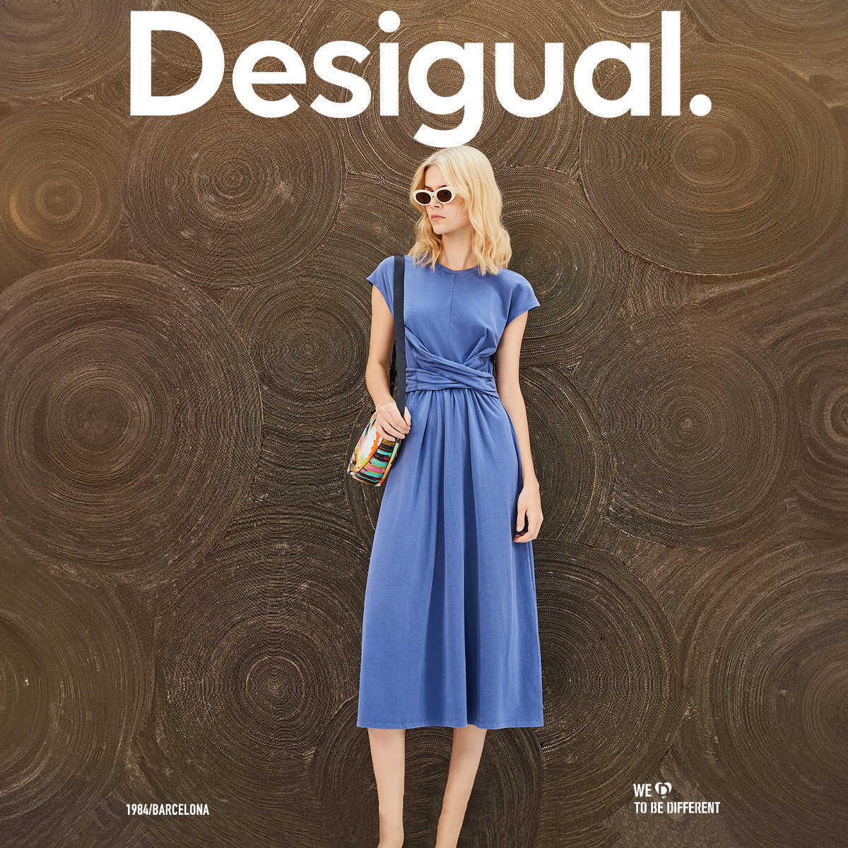 Desigual24春夏新款高腰