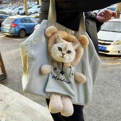 猫包便携外出咪漏头手提