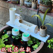 2023新款 P2鱼缸过滤器循环系统陶瓷圆缸养鱼设备水泵自动流水5W