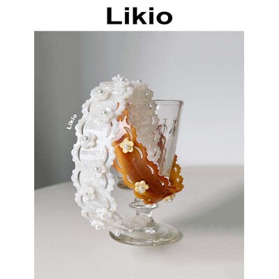 发箍蕾丝likio醋酸板材原创设计
