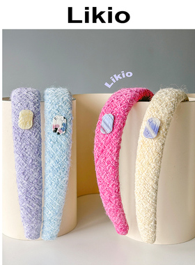 Likio 钢笔边夹、拼色星芒边夹、羊毛发箍合集