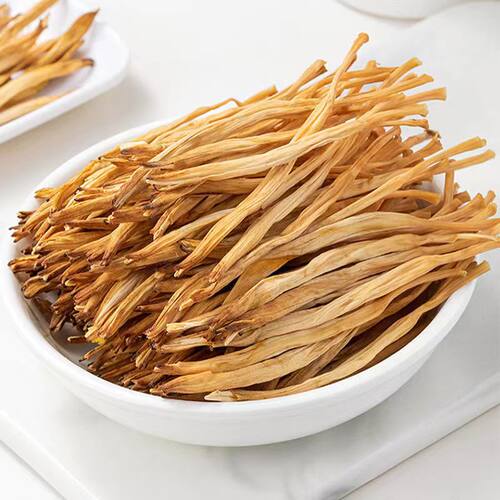 干黄花菜干货无硫干金针菜干菜煲汤脱水蔬菜陕西安康陕南特产