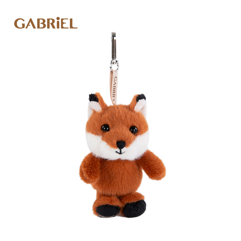 【新品】伽百利Gabriel狐狸挂件毛绒玩偶钥匙扣节日礼物送女孩