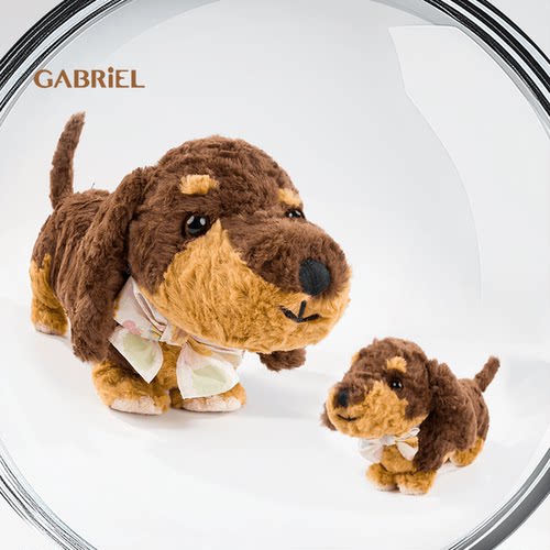 【新品】伽百利Gabriel 腊肠狗系列公仔毛绒玩偶睡觉抱送女孩礼物