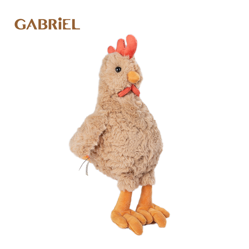 伽百利Gabriel小棕鸡可爱玩偶