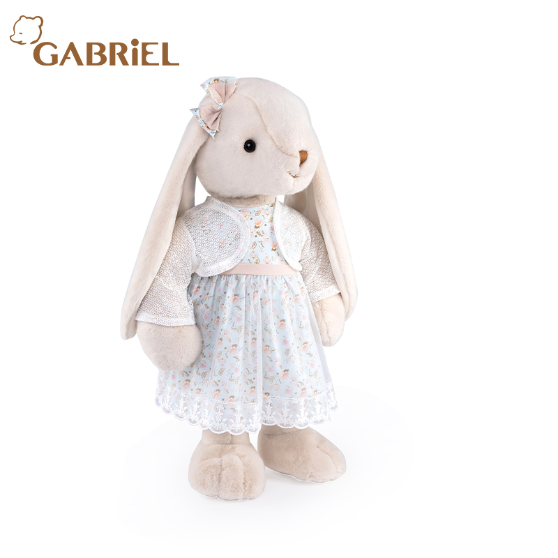 伽百利gabriel毛绒玩具公仔兔兔子大玩偶安抚娃娃节日礼物送女友