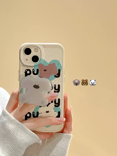 可爱涂鸦爱心考拉适用于小米15pro手机壳/cc9全包13spro直边civi2/civi3直边13x青春14ultar小米11/10/9女款