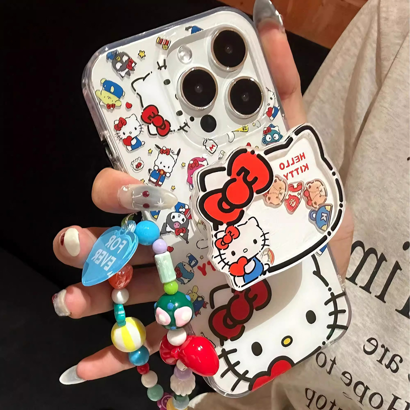 ZKA大头凯蒂猫适用于vivo x200promini/x100s手机壳s30/20pro/19/18t/16女neo10/9pros/z10turbo白底IMD