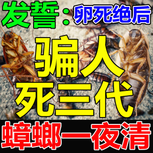 驱虫药室内外无毒驱赶蟑螂神器防虫苍蝇克除灭虫家用香薰杀虫剂星