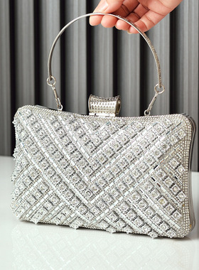 Party Bag Clutch Rhinestone Purse Evening Women's Handbags