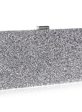 Women Evening Clutch Sequin Handbag Female Crystal Party Bag