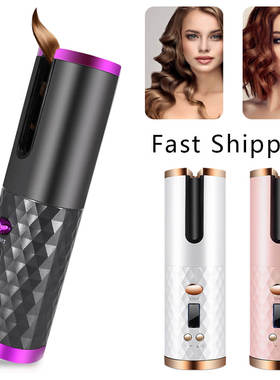 Cordless Automatic Hair Curler Ceramic Heating Magic Iron