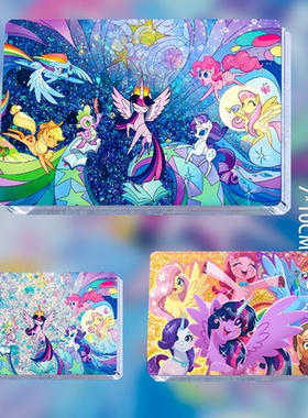MLP小马宝莉流麻M6流沙麻将亚克力立牌同人谷子卡砖摆件生日礼物