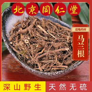 同仁堂马兰根中药材马兰根正宗野生马兰草根路边菊马兰头根马蔺根